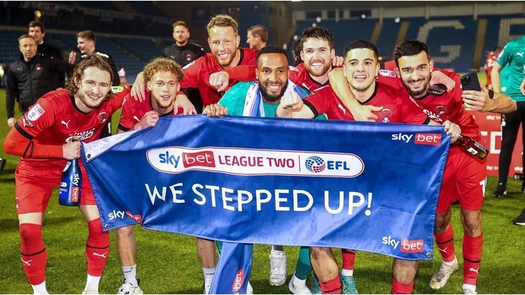 El colocolino Lawrence Vigouroux es campeón con el Leyton Orient.