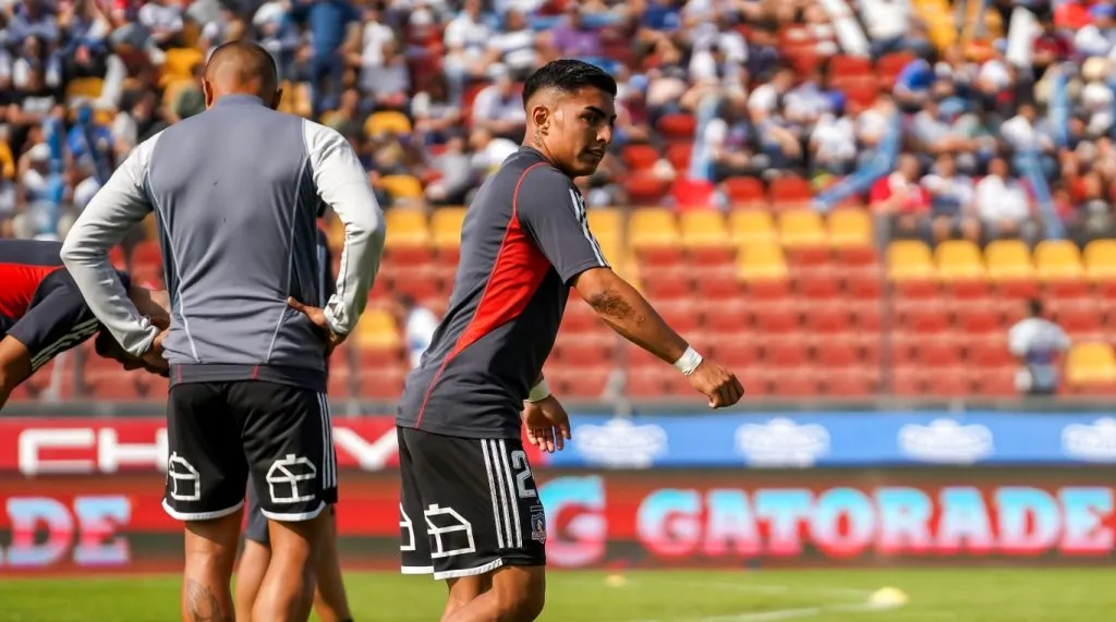 Jordhy Thompson fue citado por Colo Colo ante la UC | Imagen: Guillermo Salazar