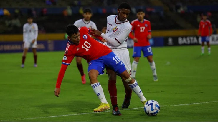 Chile pierde con Venezuela.