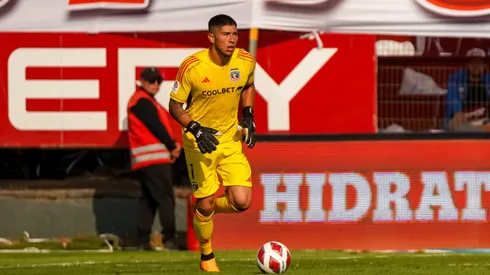 Brayan Cortés en el partido frente a la UC.