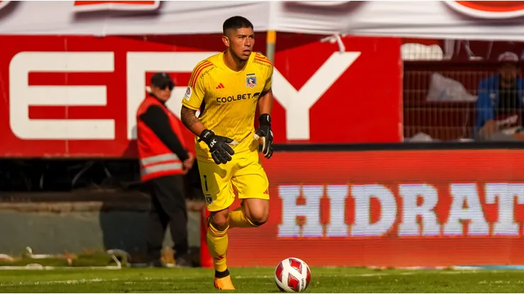 Brayan Cortés en el partido frente a la UC.