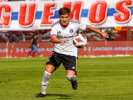 Leonardo Gil se va expulsado y deja a Colo Colo con uno menos