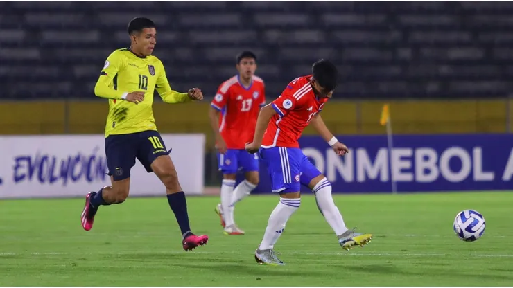 Chile cayó frente a Ecuador en el Hexagonal Final del Sudamericano Sub-17