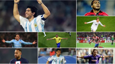 Muchos astros del fútbol mundial han visitado el Estadio Monumental.