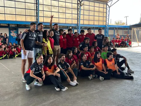 Emotiva actividad de Colo Colo antes de enfrentar a la UC