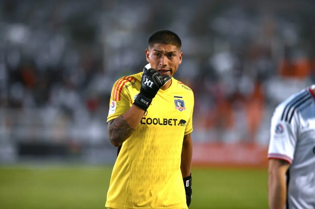 Brayan Cortés en Colo Colo. Crédito: Archivo
