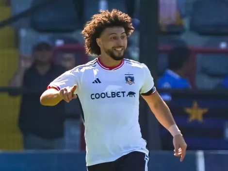 Maxi Falcón es pura felicidad en Colo Colo