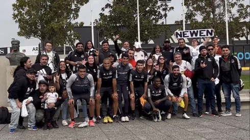 Colo Colo completa primera práctica con público en el Monumental.