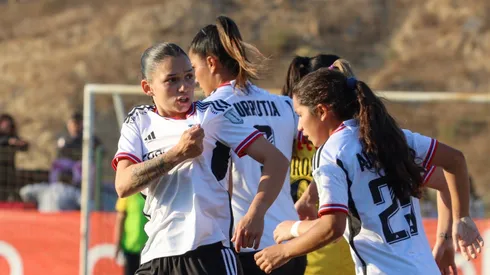 Colo Colo Femenino se enfrenta a Palestino en el Estadio Monumental.