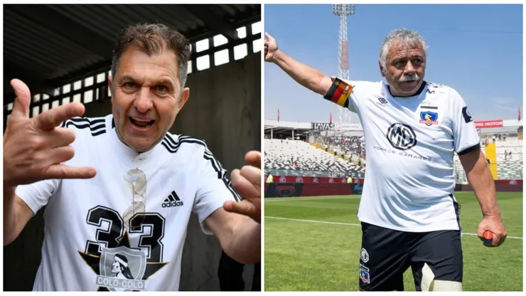 Aníbal Mosa se junto con Carlos Caszely en La Reina