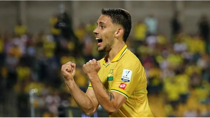 Gonzalo Lencina es figura en Atlético Bucaramanga.
