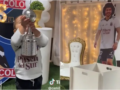 El especial cumpleaños albo de niño fanático de Falcón