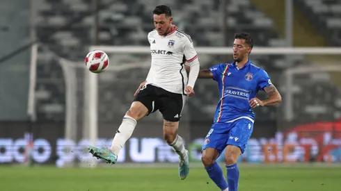Ramiro González casi descartado para el duelo de Copa Libertadores. Crédito: Colo Colo.