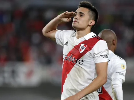 Pibe Solari se viste de figura en el triunfo de River ante Platense