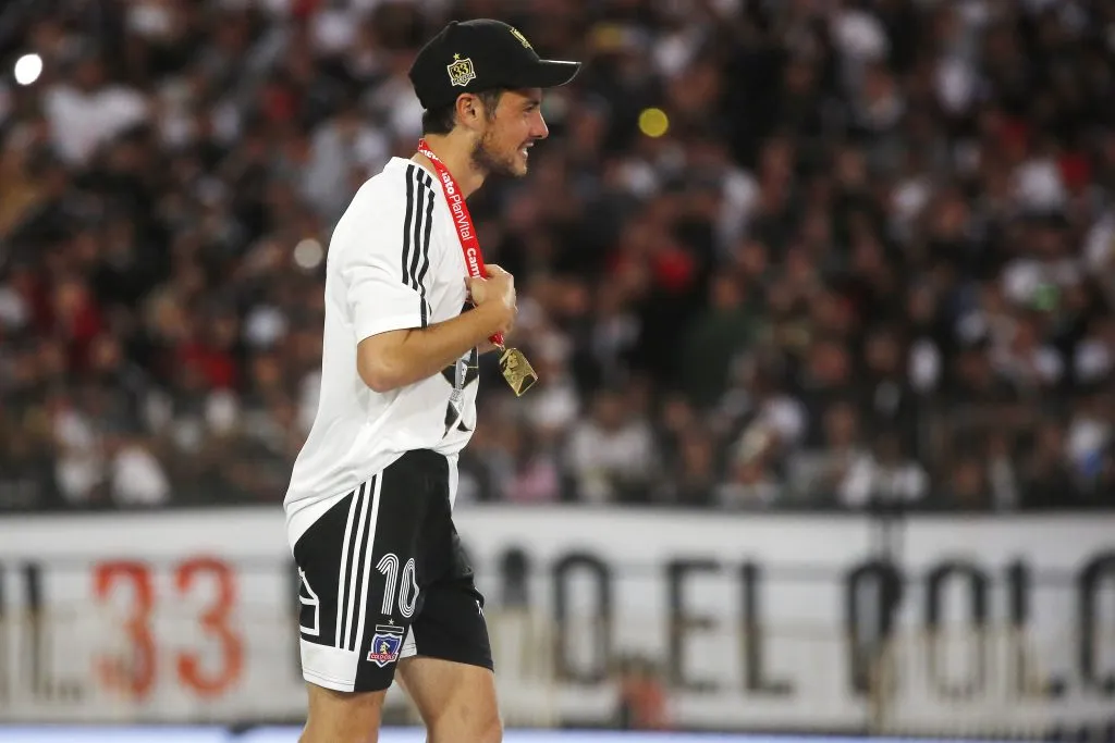 Marco Rojas bajó la estrella 33 de Colo Colo en la temporada 2022 | Foto: Photosport