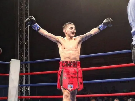 El boxeador que sueña luchar en el Monumental
