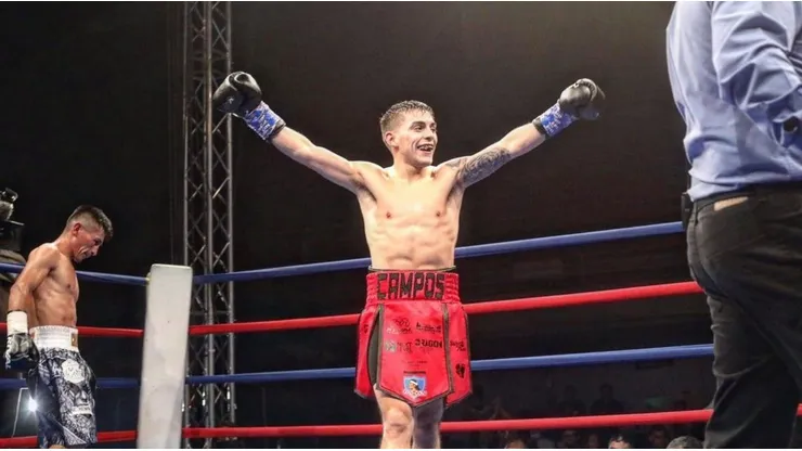 Andrés Campos va por el título mundial de boxeo.