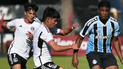 Colo Colo sub 17 cayó ante Gremio y finalizó su participación en el torneo Canteras de América.