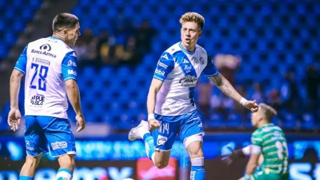 Pablo Parra en el Puebla de México. Crédito: Puebla.