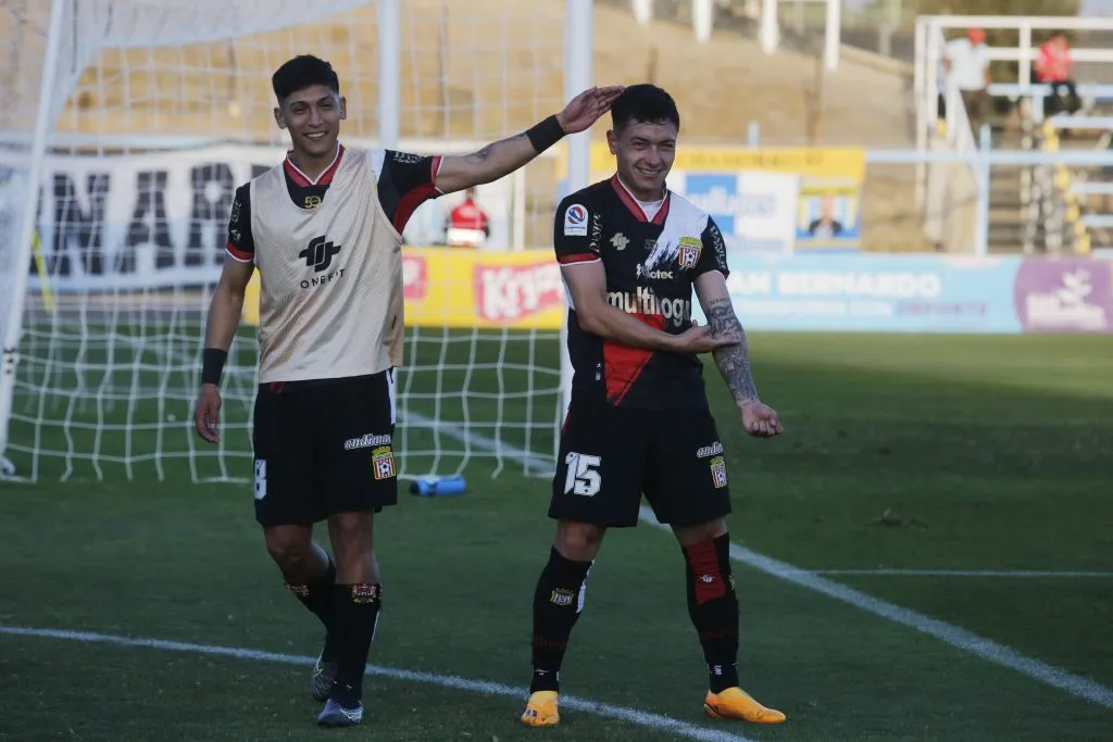 Cristián Zavala en Curicó Unido. Crédito: Photosport