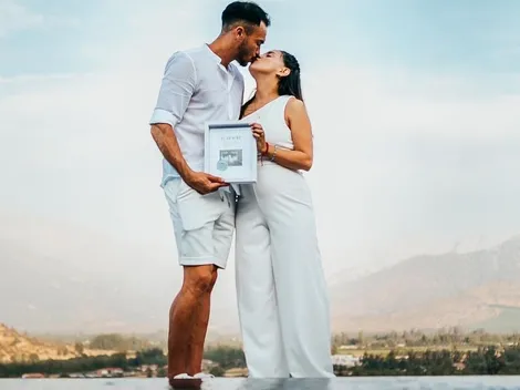 Suazo confirma el nacimiento de su hijo y se llenó de felicitaciones