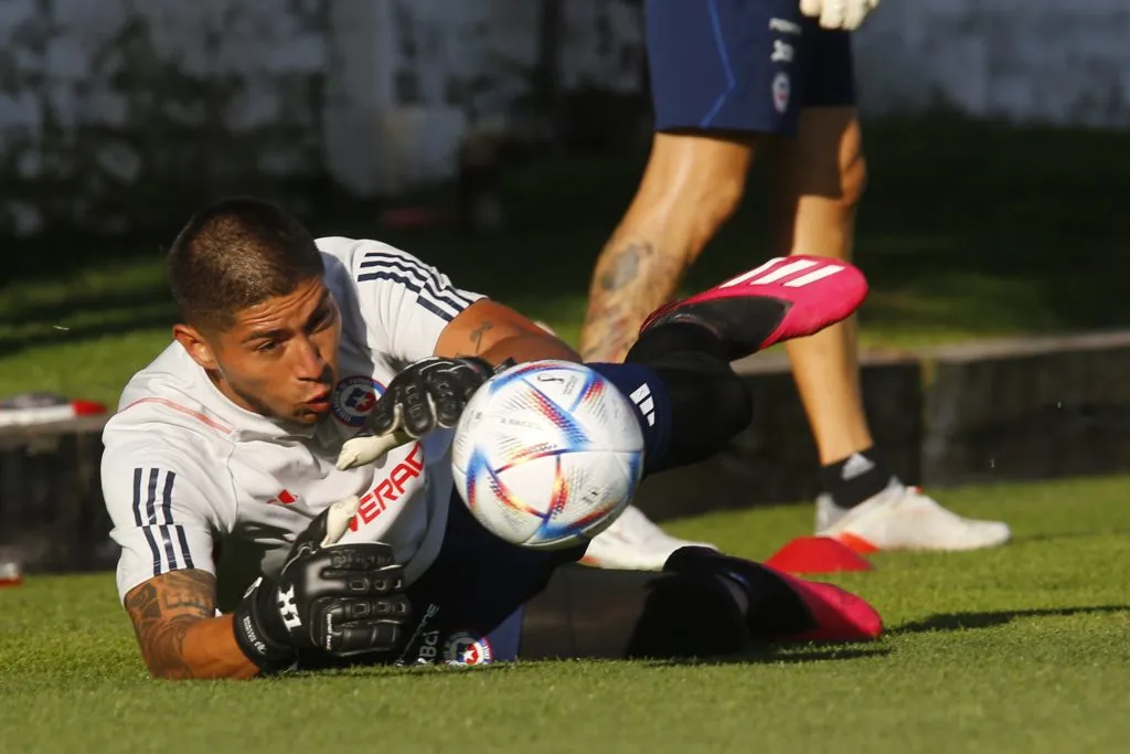 Brayan Cortés en la Roja. Crédito: Photosport