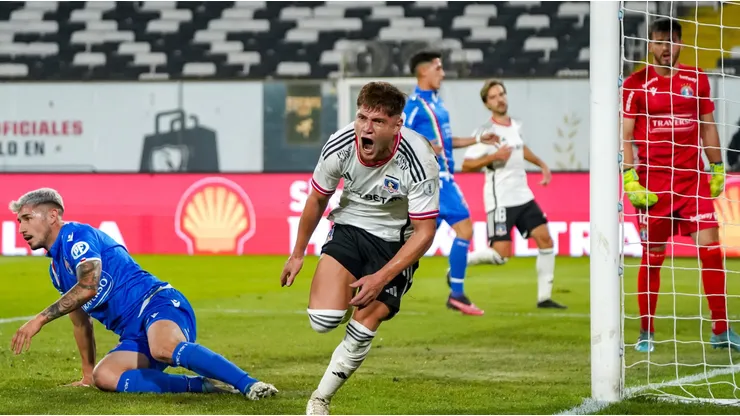 Leo Gil abre el marcador para que Colo Colo lo empiece a ganar.