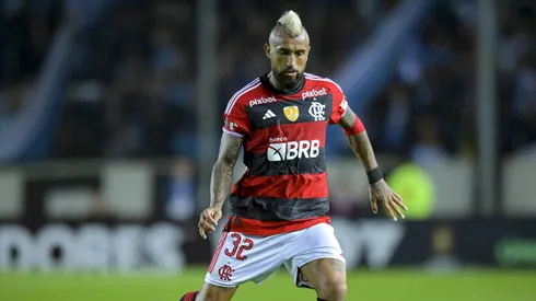Vidal no habla de su futuro y solo piensa en ser campeón con Flamengo.