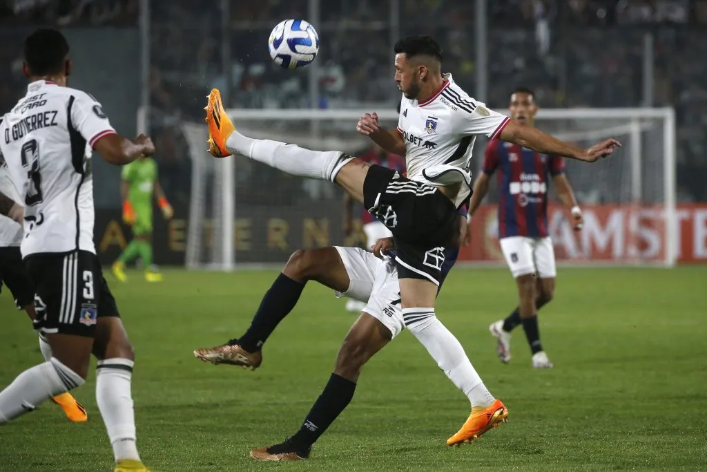 Ramiro González en Copa Libertadores. Crédito: Photosport