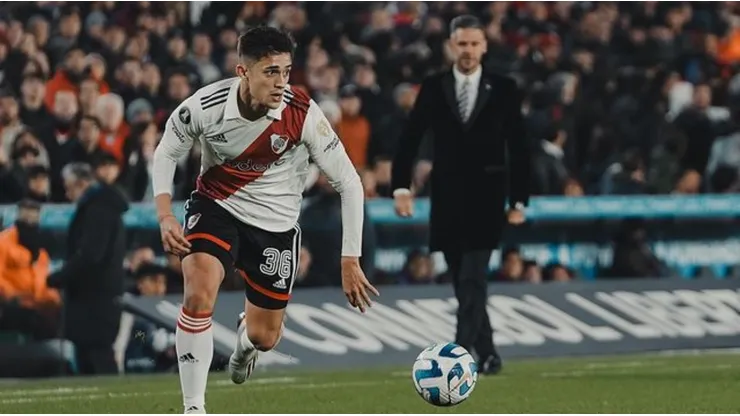 Pablo Solari se mete en la historia de River Plate.