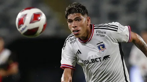 Carlos Palacios en Colo Colo. Crédito: Photosport