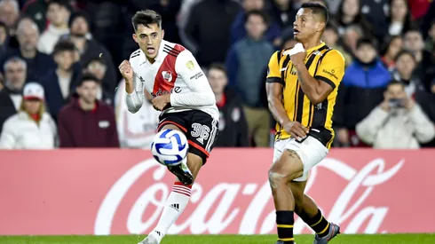 Solari protagonizó la jugada del segundo gol de River.