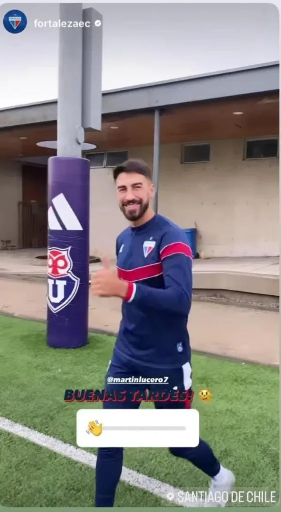 Captura historia de Juan Martín Lucero en Instagram