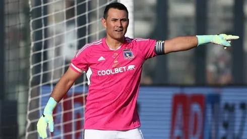 Justo Villar en Colo Colo. Crédito: Colo Colo.