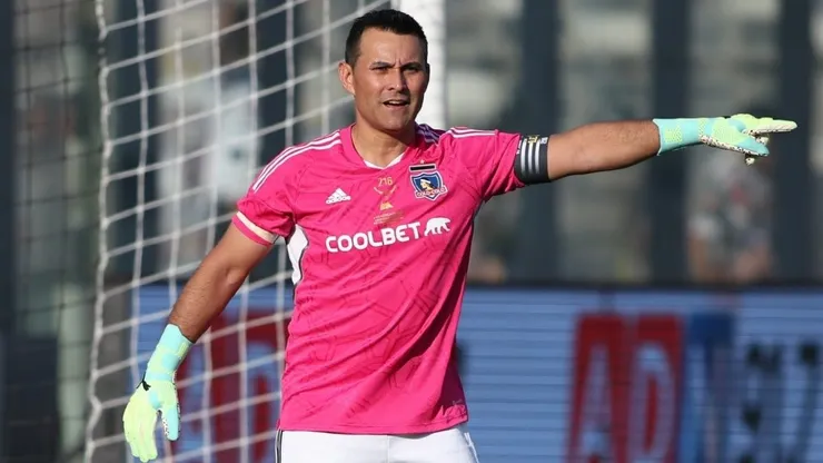 Justo Villar en Colo Colo. Crédito: Colo Colo.