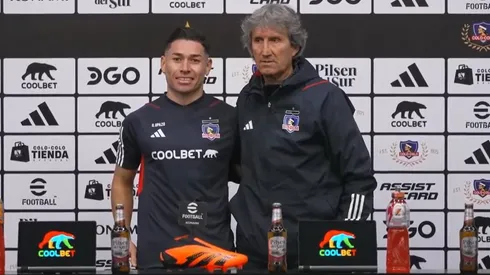 Óscar Opazo fue presentado en el Monumental.