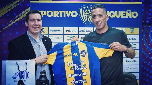 Barrios estira su regreso del retiro y firma por nuevo club paraguayo.
