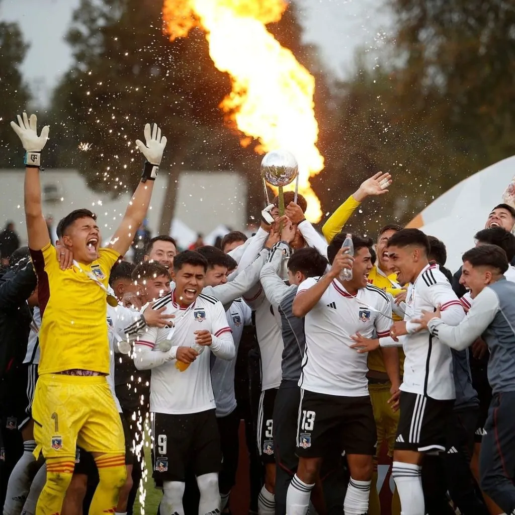 El Semillero Albo campeón de la Proyección. Crédito: Colo Colo.