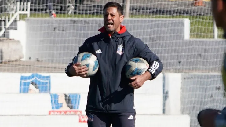 Eduardo Rubio en Colo Colo. Crédito: Colo Colo.