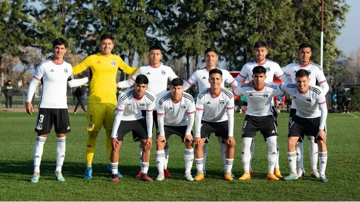 La formación de Colo Colo Proyección. Crédito: Colo Colo.