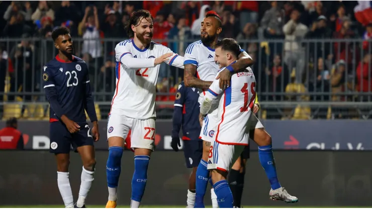 Chile goleó con claridad a República Dominicana