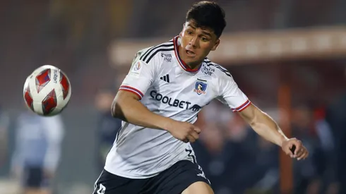 Damián Pizarro en Colo Colo. Crédito: Photosport