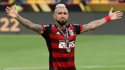 Arturo Vidal en Flamengo de Brasil. Crédito: Flamengo