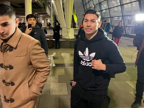 ¡Óscar Opazo llegó a Chile!