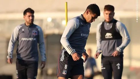 Esteban Pavez en Colo Colo. Crédito: Colo Colo.