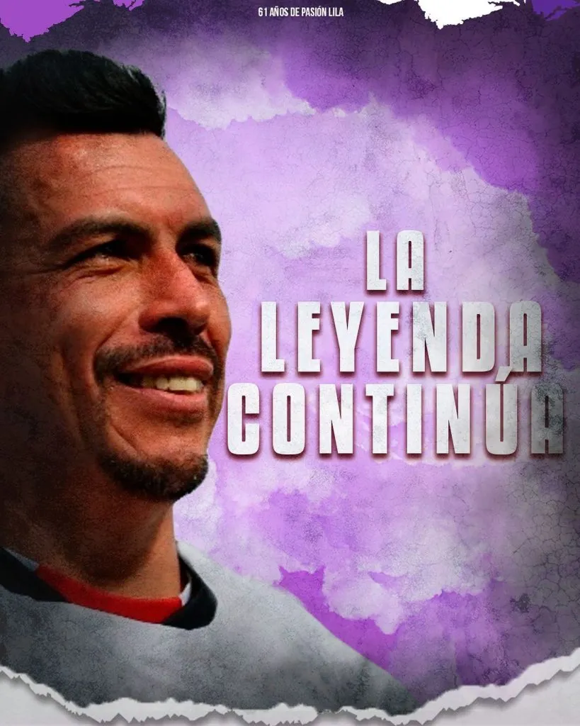 Esteban Paredes en el SAU. Crédito: San Antonio Unido