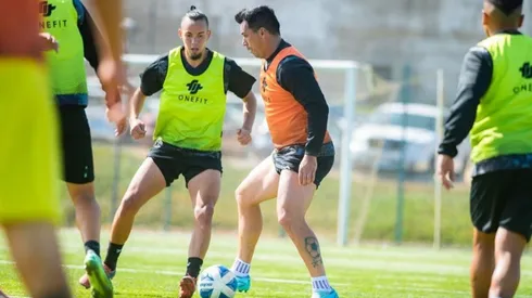 Esteban Paredes en San Antonio Unido. Crédito: Archivo.