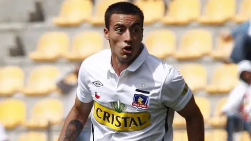 Roberto Cereceda en Colo Colo. Crédito: Archivo.