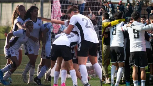 Colo Colo va en busca de tres títulos en el fútbol formativo.