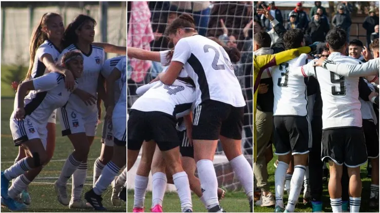 Colo Colo va en busca de tres títulos en el fútbol formativo.